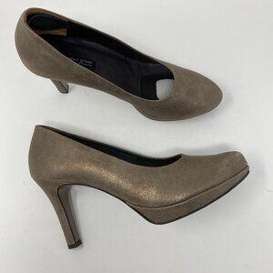 paul green leather platform pumps us size 9.5 worn once